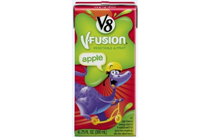 V8 V-Fusion juice drink boxes