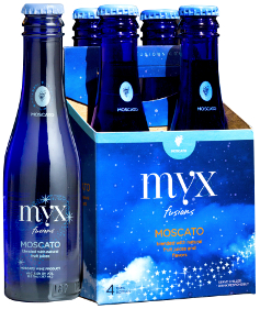 myx moscato nicki minaj fusions wine bottle blue drinks fusion serve single beverages brands peach carbonated vodka flavors bevindustry