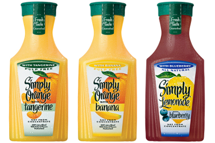 Simply Orange and Simply Lemonade blends