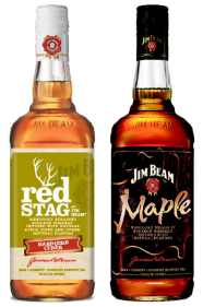 Red Stag by Jim Beam Hardcore Cider and Jim Beam Maple