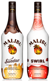 Malibu Sundae and Malibu Swirl