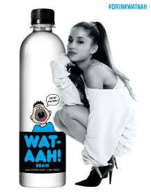 Wat-aah! partners with pop artist Ariana Grande