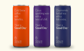 Good Day Chamomile Herbal Tea, Citrus Sparkling Water