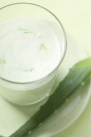 Cucumber Lemon Yogurt Drink