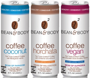 Bean & Body Coffee Vegan, Horchata and Coconut