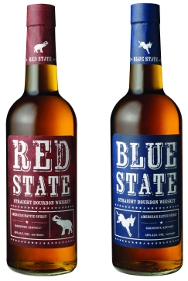Red State and Blue State Straight Bourbon Whiskey