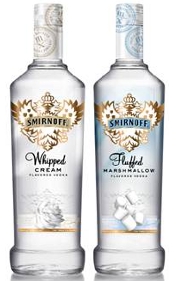 Smirnoff Whipped Cream and Fluffed Marshmallow