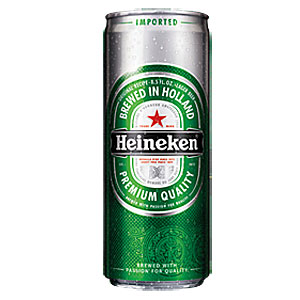 Heineken slim can