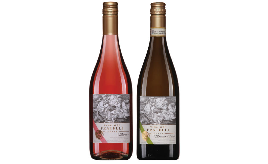 Quintessential Wines announced new packing for its Vino dei Fratelli brand. - Beverage Industry