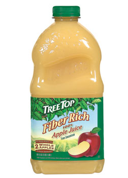 TreeTop's Fiber Rich 100 percent apple juice