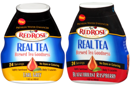Red Rose Real Tea liquid concentrates