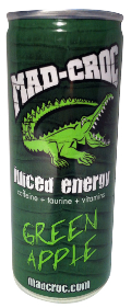 Mad-Croc Green Apple Juiced Energy