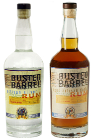 Busted Barrel Silver and Dark Rums