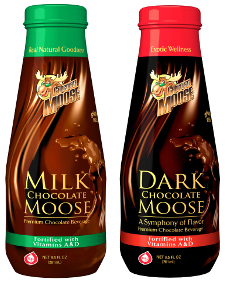 Dark and Milk Chocolate Moose