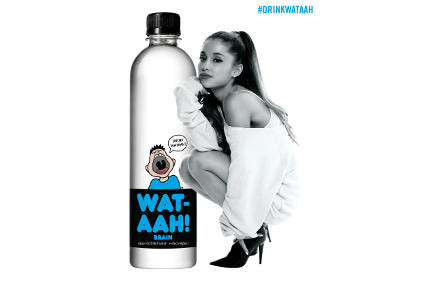 Wat-aah! partners with pop artist Ariana Grande