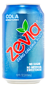 Zevia carbonated soft drinks