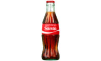 Coca-Cola Santa Bottle
