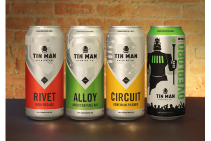 Tin Man craft beer in cans