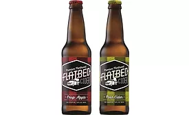 Flatbed Apple and Pear Ciders