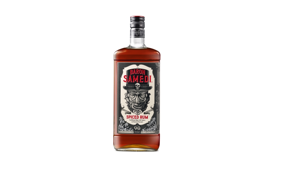 Details about   Baron Samedi Rhum Voodoo King Empty Bottle 750 mL Skull 10"  liquor clear glass 