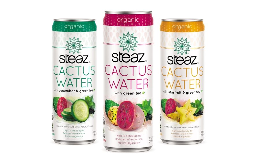 Steaz Cactus Water | 2016-03-31 | Beverage Industry