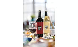 Mamma Mia red and white