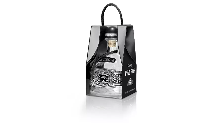 Patron Silver Holiday Bottle