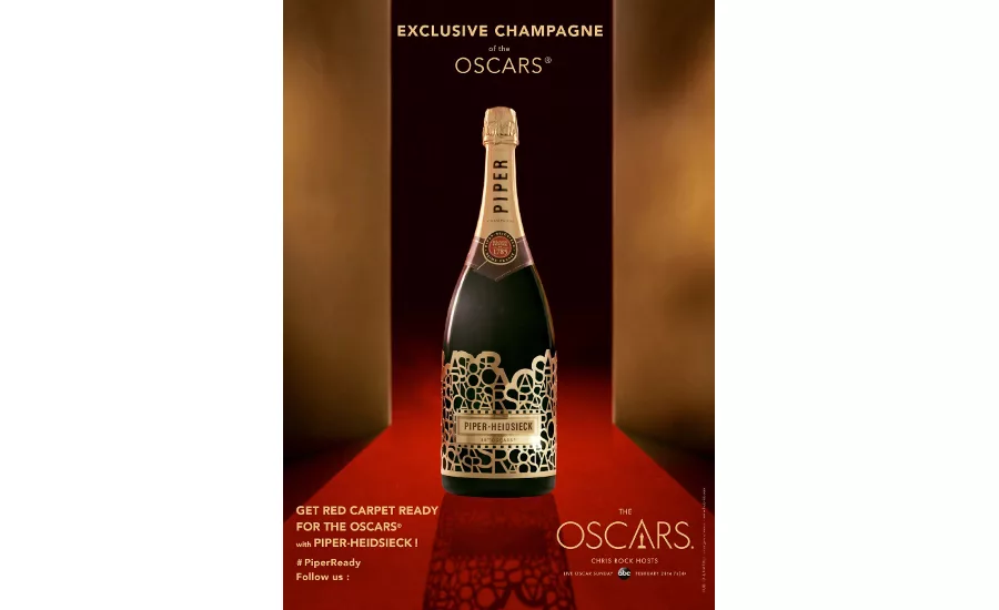 Piper-Heidsieck 88th Oscars bottle