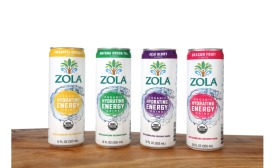 Zola Organic Hydrating Energy Drinks - Beverage Industry