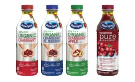 Ocean Spray Organic 100% Juice Blends, Pure Cranberry (Unsweetened) 100% Juice - Beverage Industry