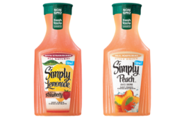 Simply Straw Lemonade, Peach