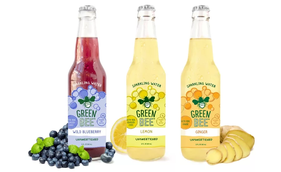 Green Bee sparkling waters 