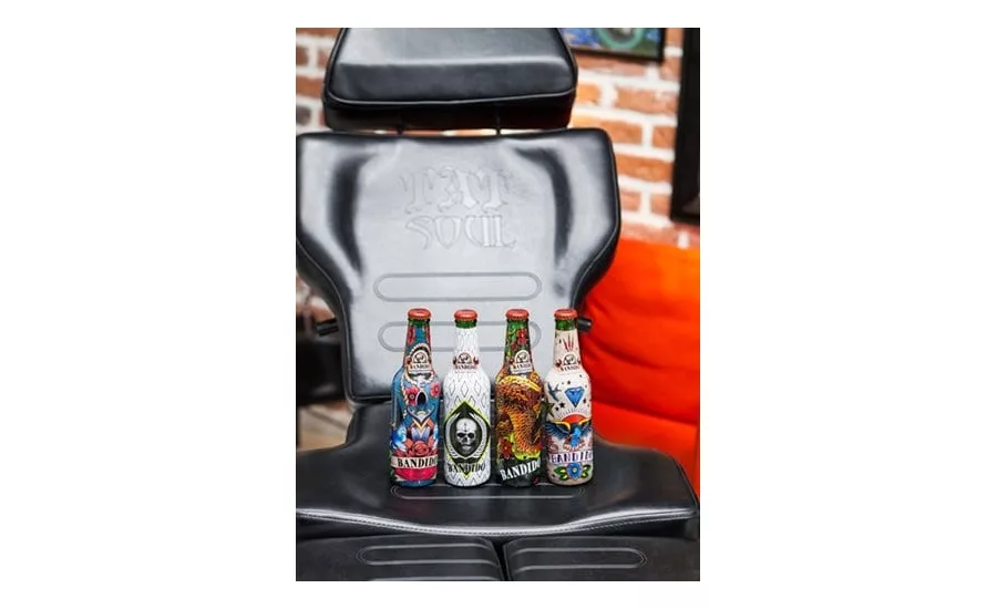 Bandido tattoo bottles