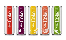 Diet Coke new flavors, packaging 