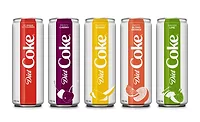 Diet Coke new flavors, packaging