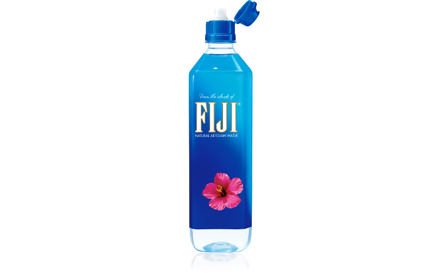 FIJI Water unveils sports cap bottle, 2018-04-05