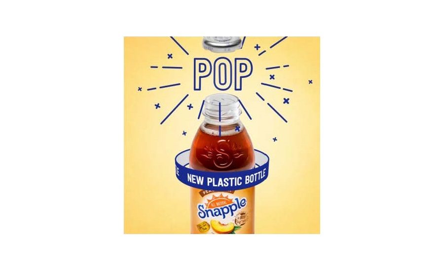 Snapple releases PET version of iconic glass bottle 20180108
