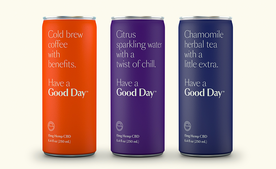 Good Day Chamomile Herbal Tea, Citrus Sparkling Water