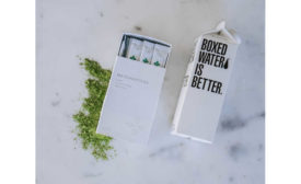Boxed Water and MatchaSticks