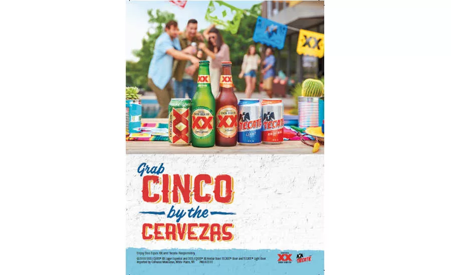 Dos Equis Tecate Cinco de Mayo