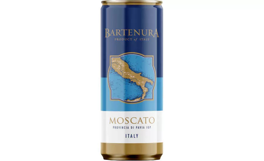Bartenura canned Moscato