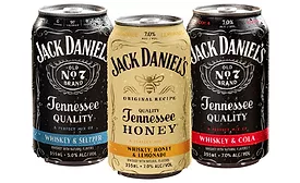 Jack Daniel's RTD cocktails