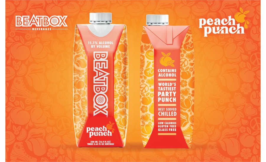 BeatBox Beverages releases Peach Punch variety 20201015 Beverage