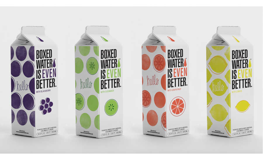 Boxed Water flavors