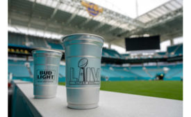 Bud Light Super Bowl Cups