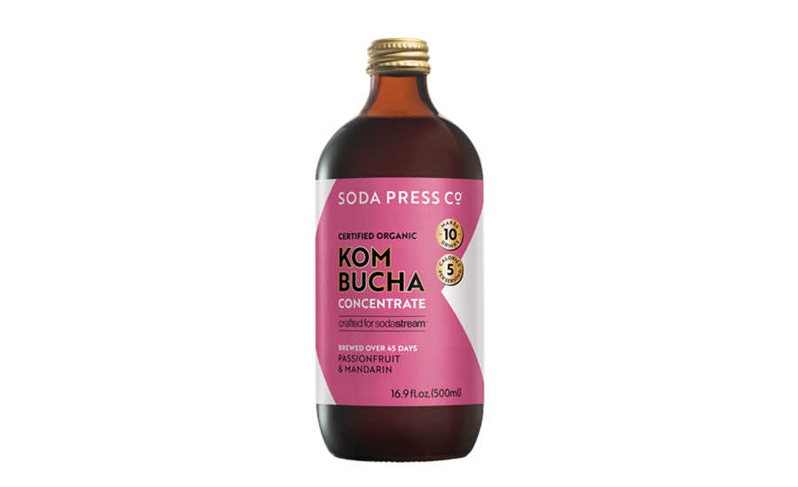 SodaStream debuts Kombucha Concentrate lineup 20200714 Beverage