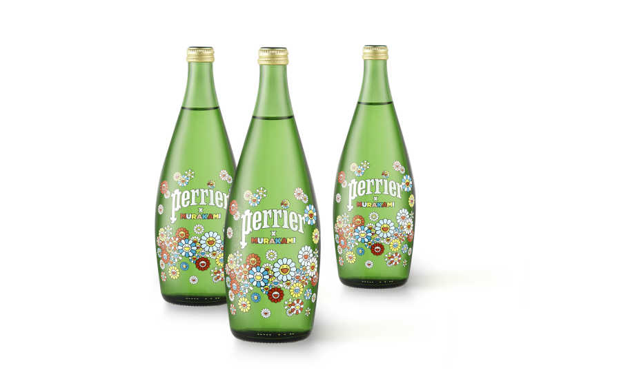 PERRIER announces collaboration with Takashi Murakami, 2020-09-14