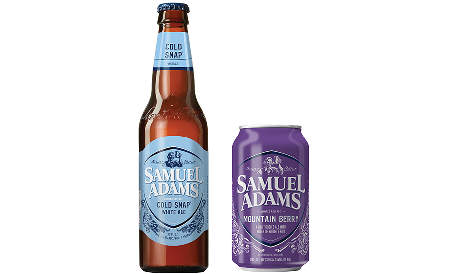 Samuel Adams Cold Snap and Mountain Berry