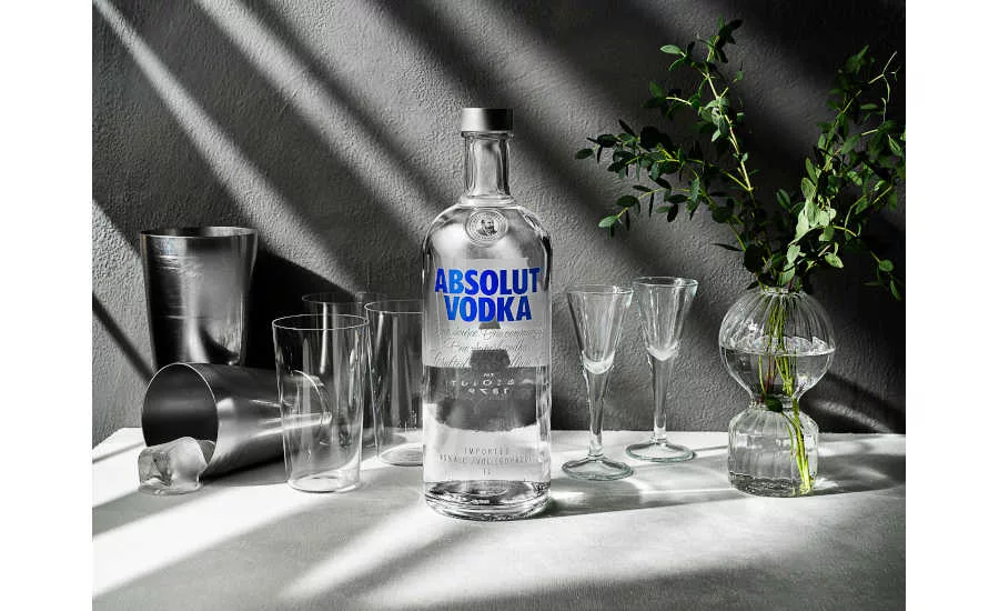 Absolut Vodka New Bottle