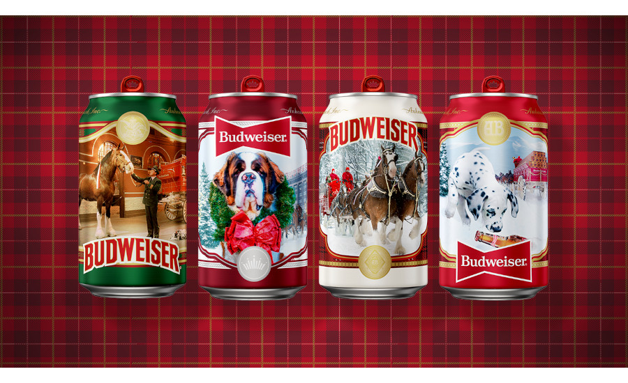 Budweiser limited-edition holiday cans